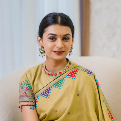 Saree of Navya by Nirali