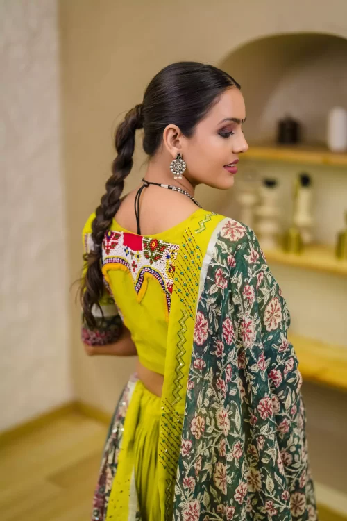 South Cotton Chaniya Choli - Image 4