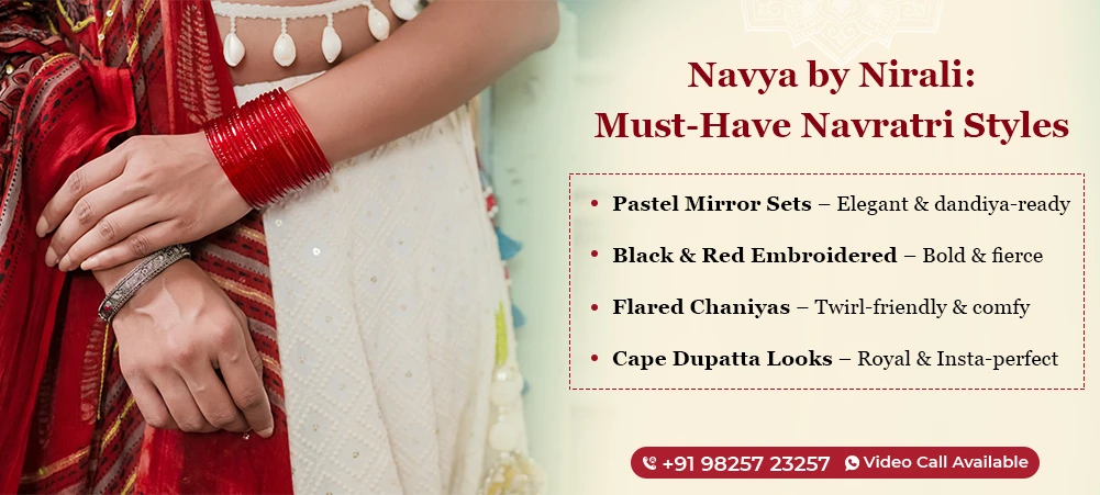 Chaniya choli for Navratri 2025