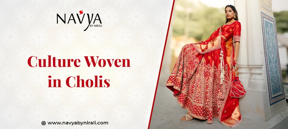 Handmade choli for wedding