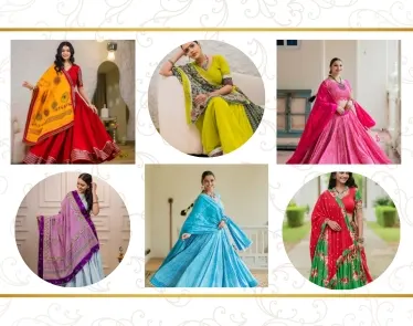 mirror work chaniya choli