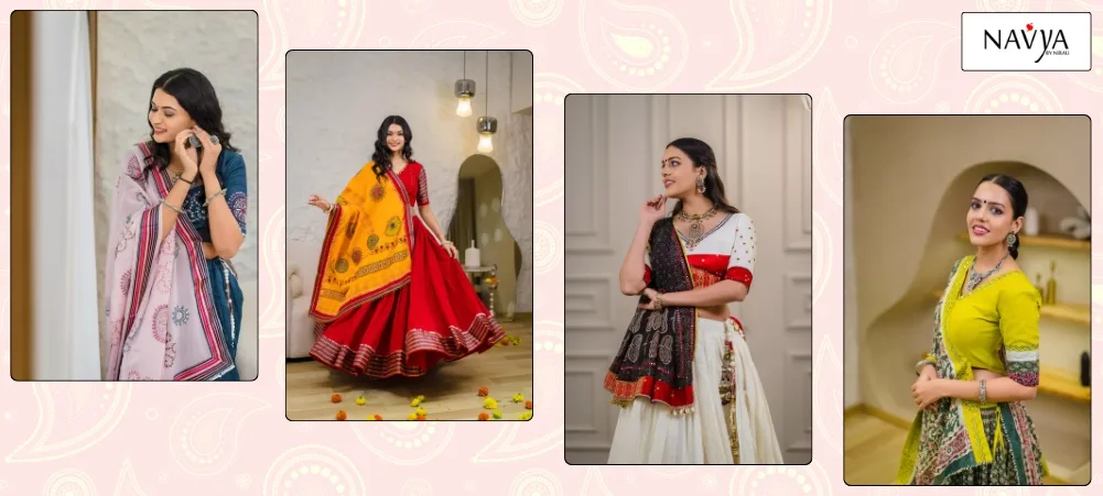chaniya choli for slim girls