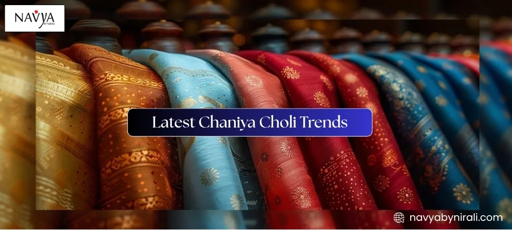latest chaniya choli designs