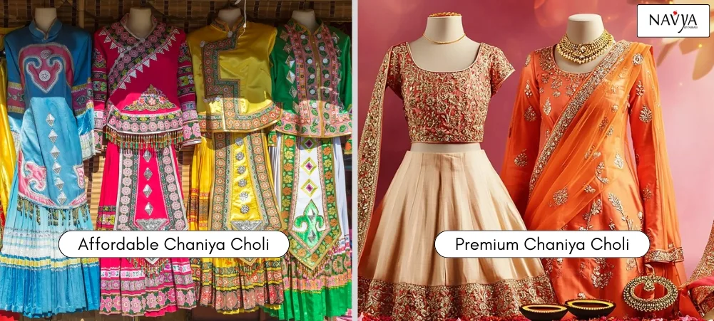 luxury navratri outfits Gujarat
